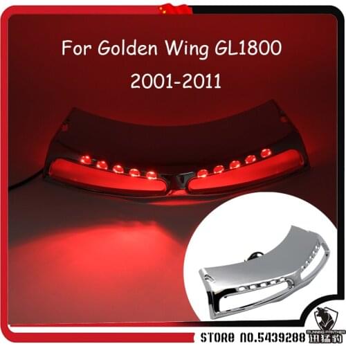 Motorcycle Front Inlet duct decorat for Honda Goldwing GL1800 2001-2011 2008 2009 2010 2011 Decoration Parts Accessories Chrome