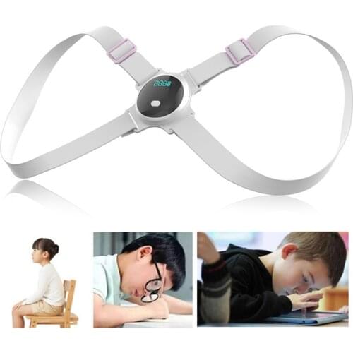Intelligent Back Posture Corrector Adjustable Back Straightener Posture Corrector Back Spine Brace Shoulder Training Belt
