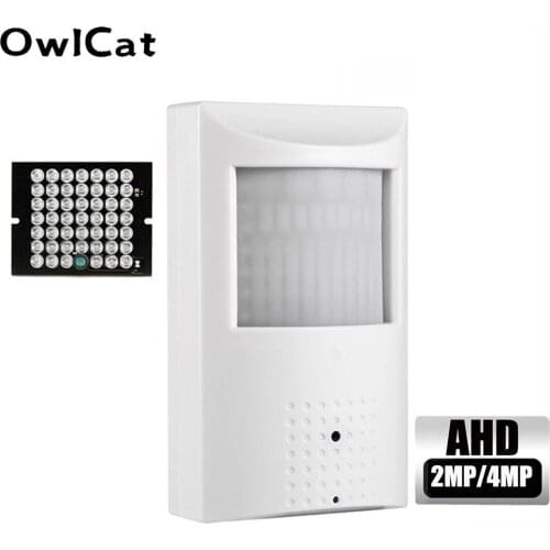 OwlCat PIR Type CCTV Video Surveillance Security Camera AHD 1080P 2MP 4MP Indoor IR 850nm 940nm Lens 3.6mm AHD-H Infrared Camera