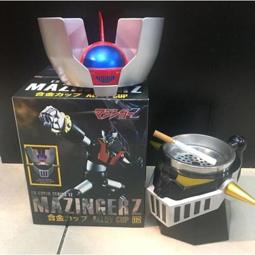 Ready Player One Creative MAZINGER Z Transformation Robot 420ml PC + Stainless Steel Coffee Mugs Tea Cup Office Water Cup