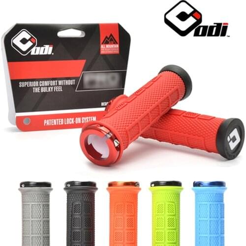ODI Bike grips Silicone Handlebar Grips 22.2mm Antislip Shock Absorber lock grip For Folding XC bmx Cycling Accessories