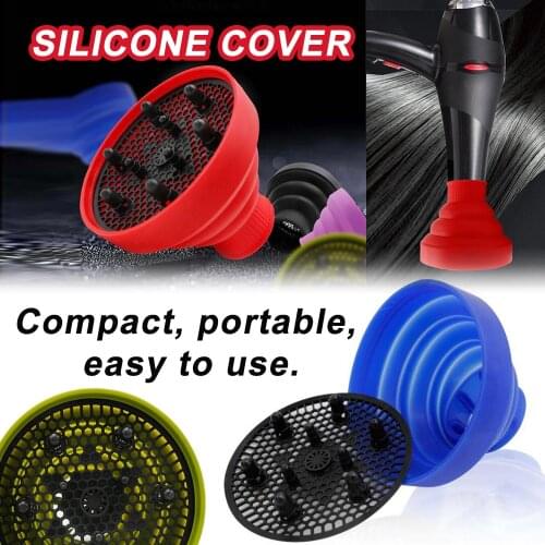 Universal Hair Diffuser Professional Adaptable Foldable Portable Blow Dryers Cap Easy Use Practical Hair Styling Tools