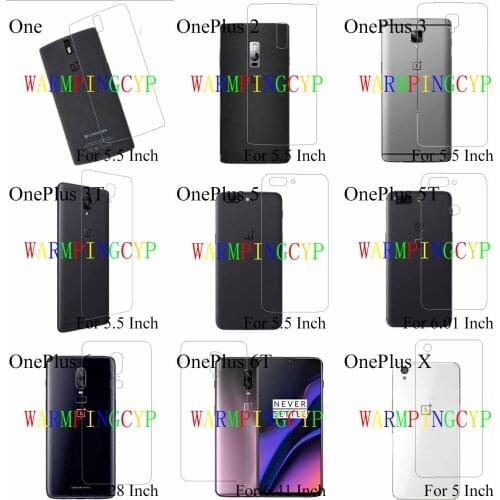 Warmping Screen Protectors For OnePlus 5T