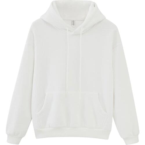 Winter Clothes 2021 Korean Womens Fleece Hoodies Sweatshirts Oversized Sweatshirt