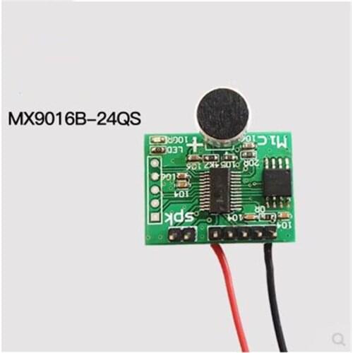 1pcs X MX9016B-24QS MX9016B New Speech recognition module Free Shipping
