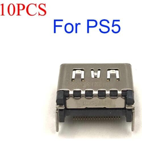 10pcs Original HD interface For PS5 HDMI-compatible Port Socket Interface for Sony Play Station 5 Connector