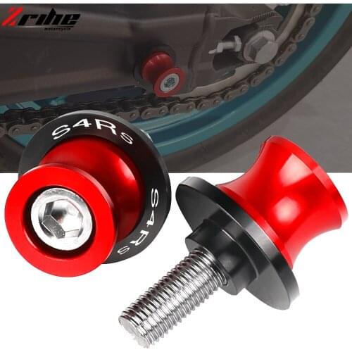 FOR DUCATI S4RS S4 RS S4-RS S4R S 2006 2007 2008 2009 2010 2011 Motorcycle 6MM 8MM 10MM CNC Swingarm Spools Stand Screws Slider