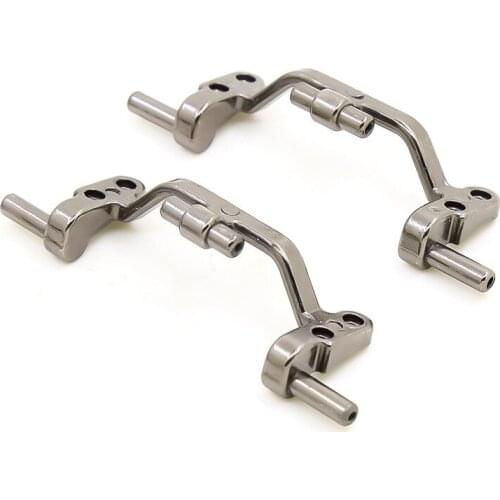 FBIL-RC Parts 2Pcs Metal Pull Rod Base Seat Mounts Servo Set for WPL C14 C24 1/16 RC Car Truck Crawler Spare Upgrade Parts