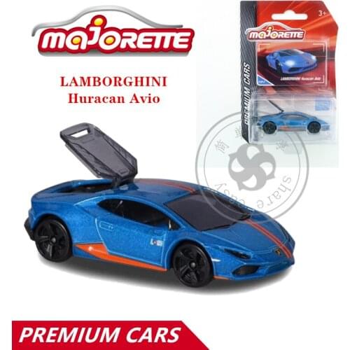 Majorette 1/64 PREMIUM Series LAMBORGHINI Huracan Avio Car Hot Pop Kids Toys Motor Vehicle Diecast Metal Model