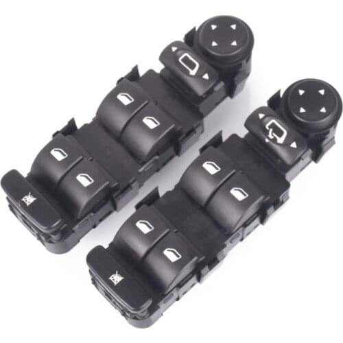 New Electric Window Master Mirror Switch Panel 9 Pins For Citroen C4 Picasso 2004 2005 2006 2007 2008 2009 2010