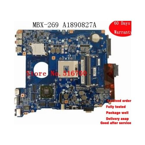 Original For Sony Vaio SVE1511C5E SVE1511B4E SVE1511B1EB SVE1511B1EW SVE1511G4E MBX-269 DA0HK5MB6F0 Laptop Motherboard A1890827A