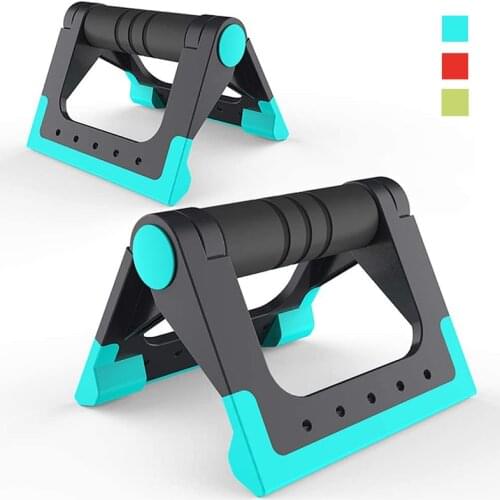 New Push Up Bar Strength Workouts - Heavy Duty Pushup Handles with Cushioned Foam Grip for Floor Strength Exercise Home Workout