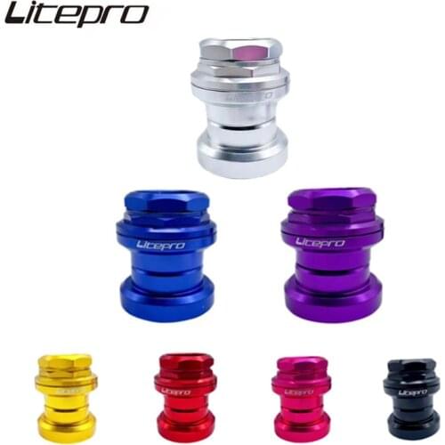 Litepro Folding Bicycle Headset 34mm Aluminum Alloy Bowl Group 89g For Brompton Refit bike