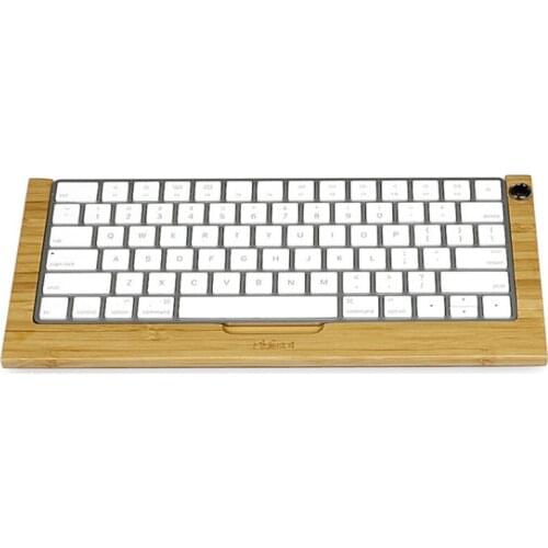 High Quality SAMDI Keyboard Stand Bamboo Keyboard Tray Dock Holder for Apple for IMac Keyboard Stand Holder Keyboard Tray Bamboo