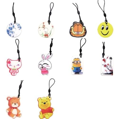 10pcs/lot UID Changeable S50 1K 13.56Mhz Rewritable NFC Card Chinese Magic 1K RFID Card Keyfob Badge Key Fob Token Tag Back door