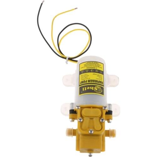 4L/min Water Pump Self Priming Pump Diaphragm Pressure Booster DC12V Orange