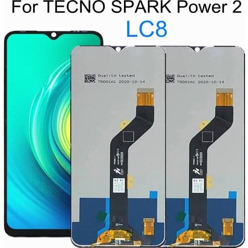 7.0" LCD For Tecno Spark Power 2 LC8 LCD Display Touch Screen Digitizer Assembly Replacement