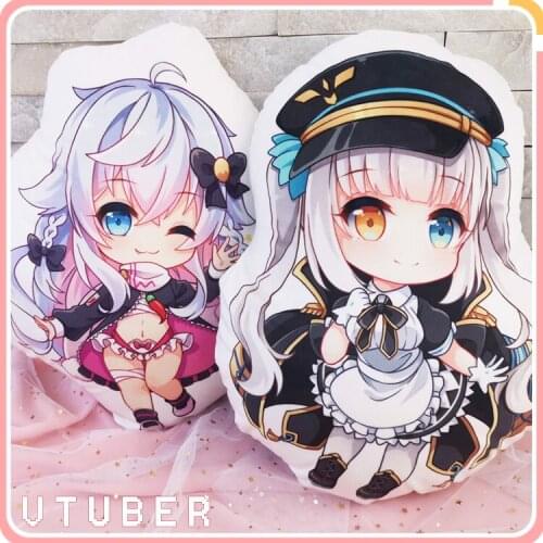 Anime VTUBER hololive Youtuber Kagura Mea Nana Minato Aqua Cosplay Cartoon Plush Stuffed Dolls Toy Throw Pillow Cushion Gift