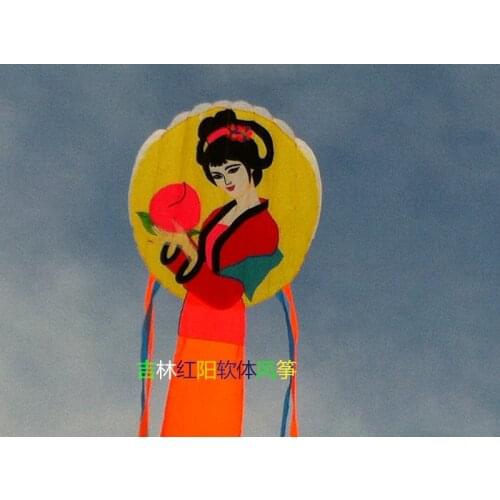 Big soft fun factory vlieger cerf volant cometas pipa voadora kites for adults fada voadora flying fairy nylon ripstop fairy