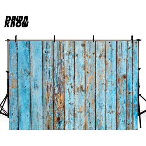 DAWNKNOW Wood Wall Floor Photography Booth Background Newborn Photo Studio Customize Personal Backdrop For Photocall G404
