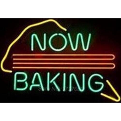 Decorative Light Now Baking NUDES Food Right Neon Bulbs Light Beer Bar Club Lamp Enseigne Lumineuse DecorateHandmade glass TUBE