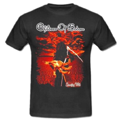T-Shirt Children Of Bodom Maglia Rock Band Registrata Ed Approvata Music
