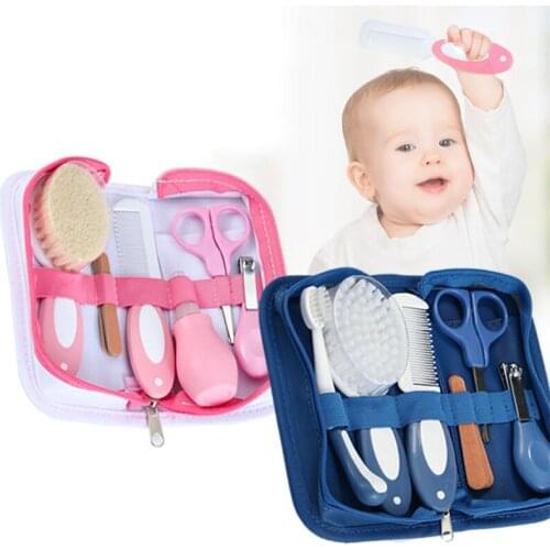 Baby Nails Hair Nose Care Set Comb Brush Set Newborn Daily Care Set Newborn Baby Care Tools Newborn Grooming Brush Kit Baby Care