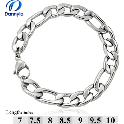 Wholesale High Quality Fashion 316 Stainless Steel Chain Bracelet Jewelry LSSB01