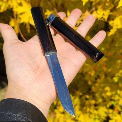 Camping knife, outdoor knife, handmade, stylish damascus knife suitable for collection, JD01