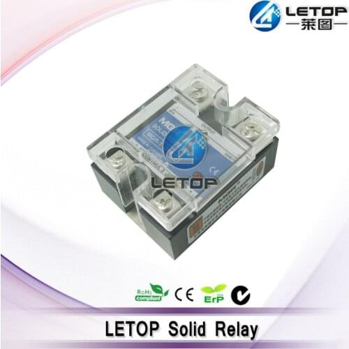 SSR MGR-1 D4825 Industrial solid state Relay ssr25da 25A 24-480VAC with Protective Flag