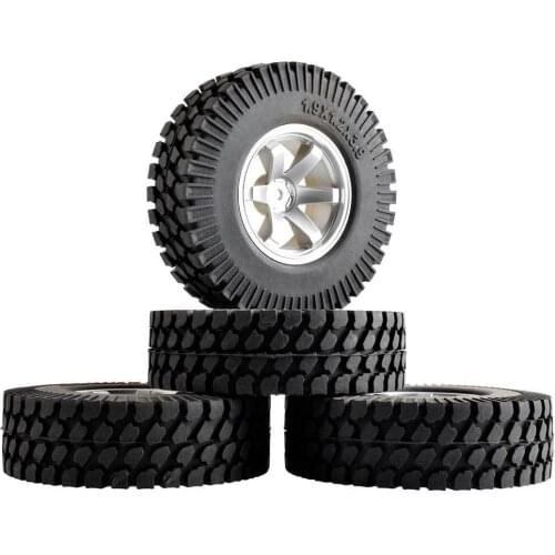 RC 701-T133 1.9inch Rubber Diameter 98mm Tires 4P For 1:10 D90 RC 4WD Climbing Car