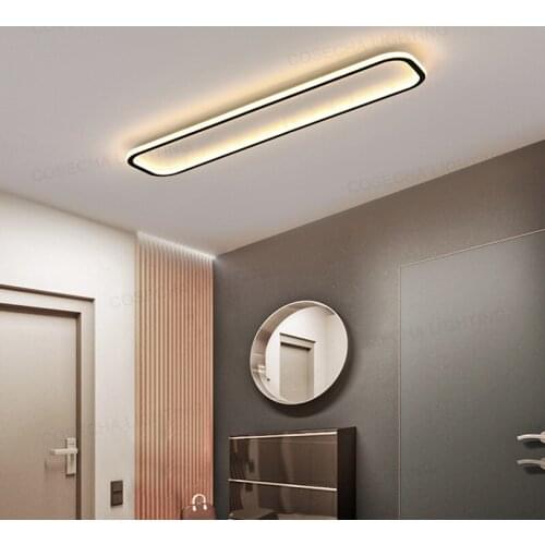 Long aisle light LED ceiling light corridor porch balcony light office simple modern Nordic living room lamps