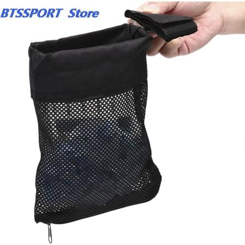 Tactical Accessories AR 15 Ammo Brass Shell Catcher Zippered Closure Quick Unload Nylon Mesh Black For Shooting