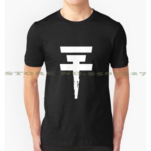 Tokio Hotel Logo ( white , once ) graphic custom funny hot sale tshirt