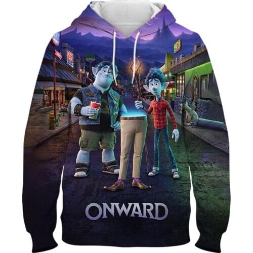 Onward Hoodies Children Clothing 3D Print Autumn Casual Men hoodie Streetwear Women Long sleeve sweatshirt Cool Kids Pullover