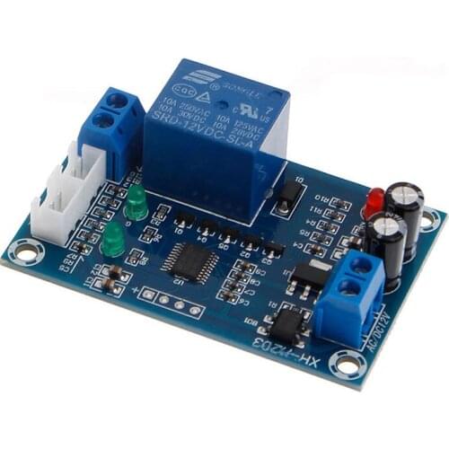 Xh-M203 Full Automatic Water Level Controller Pump Switch Module Ac/Dc 12V Relay Sensors