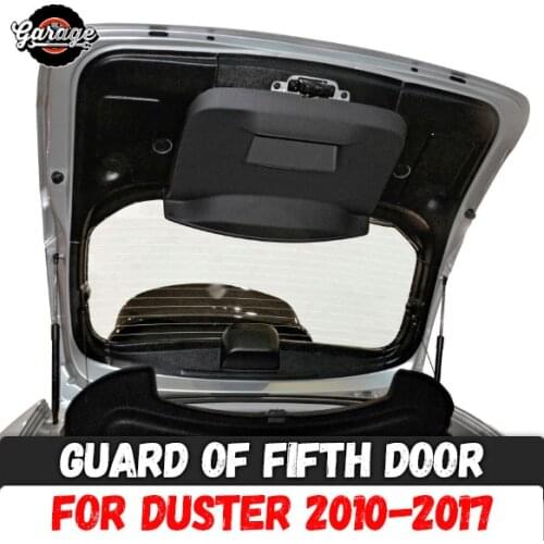 Guard of fifth door for Renault / Dacia Duster 2010-2017 ABS plastic accessories protective plate scratches car styling tuning