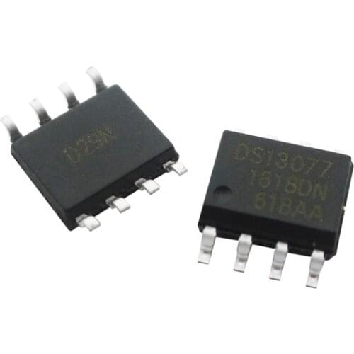 100PCS DS1307 DS1307Z SOP-8 RTC SERIAL 512K I2C Real-Time Clock IC