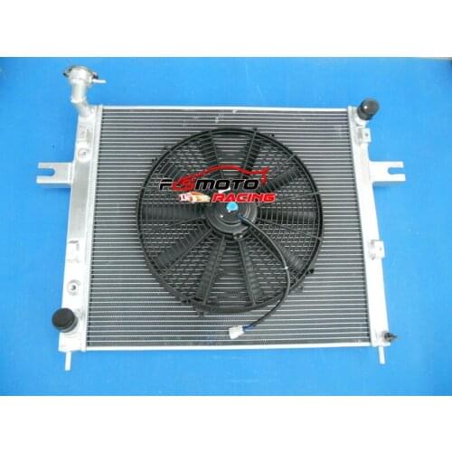 3 Row All Aluminum Radiator & FAN For 1999-2004 04 03 02 01 00 99 JEEP GRAND CHEROKEE 4.0L L6 LAREDO/LIMITED AUTO AT/MT