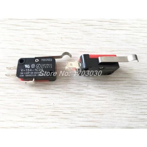 AC 15A/250V /250V Arch End Actuator Limit Micro Switch 5 Pcs