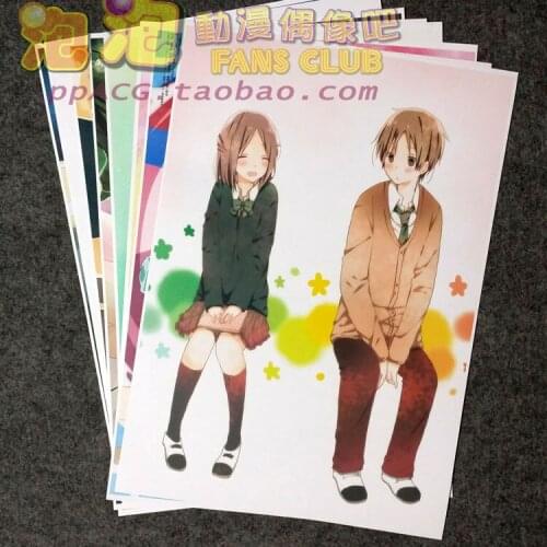 8Pcs One Week Friends Picture Posters Figures Poster 42x29cm Toys for Wall Home Decoration Kids Adult Gift