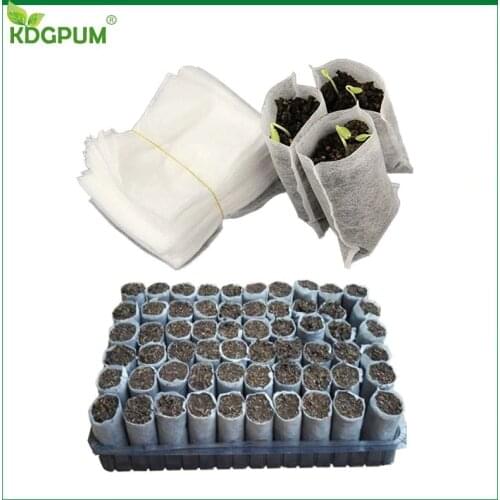 9 Sizes Jardin Biodegradable Nursery Bags Plant Grow Bags Non-woven Fabrics Seedling Pots Eco-Friendly Garden Planting Bags