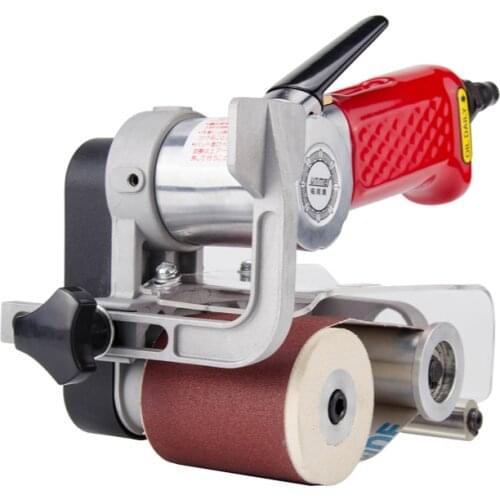 Sand Belt Machine Pneumatic Wire Drawing Machine Small Ring Belt Metal Stainless Steel Polishing Machine Sand Paper Machine YZ