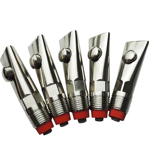 1 pcs Pig Automatic Water Nipple Drinker Anti-splash Stainless Steel With filter Pig Water Feeder livestock tool