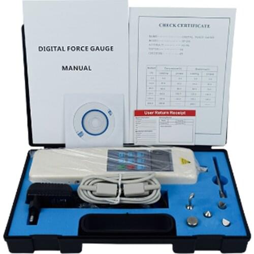 Digital Push Pull Force Gauge HF-1K Dynamometer external sensor 1000N Force Gage Tools And Equipment