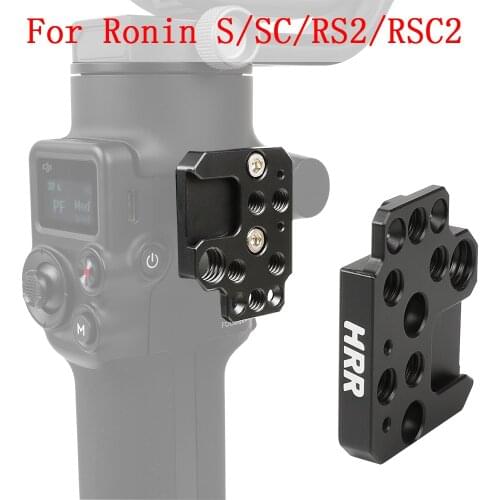 Monitor Mount Holder for DJI Ronin S/SC/RS2/RSC2 Gimbal Accessories Mounting Plate Extension 1/4” and 3/8” Thread Hole
