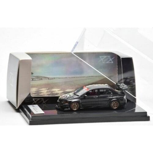 1:64 Mitsubishi Lancer Evolution IX Voltex Collection of resin die-casting simulation model of car toys