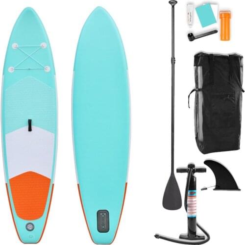 Inflatable Stand Up Paddle Board Surfboard Ultra-Light SUP Paddleboard with Non-Slip Deck SUP Accessories Backpack