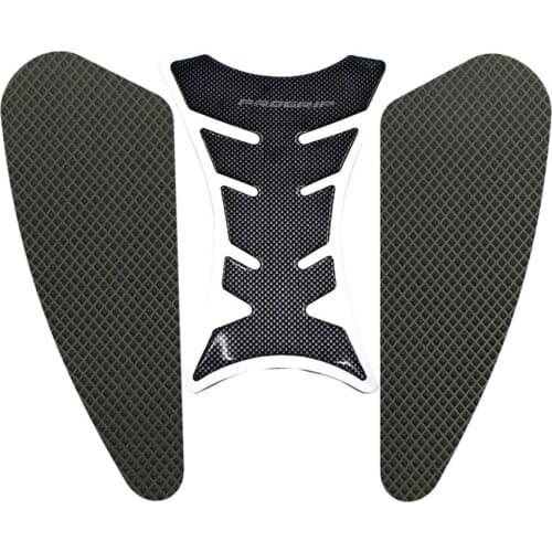 For Harley sportster XL 883 1200 street 750 XG750 Dyna Fat Boy Protector Anti slip Fiber Tank Pad tank Side Traction 3M Stickers