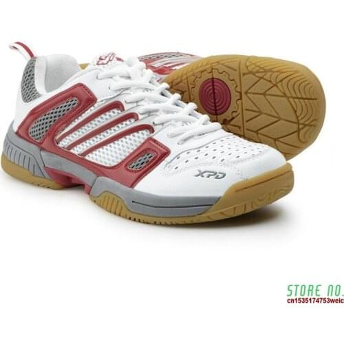 Sneakers Men Indoor Non-slip Badminton Shoes Women Flat Breathable Sports Shoes 36-45